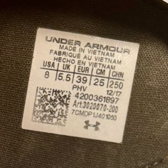 UNDER ARMOUR Women’s Ignite Camo Memory Foam Slip-on Velcro Sandals Flip Flops - Picture 12 of 12